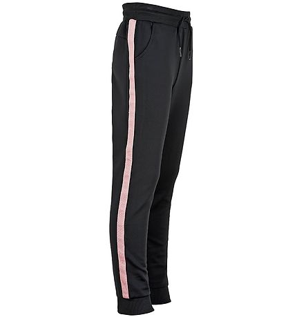 Minymo Trousers - Black w. Stripe
