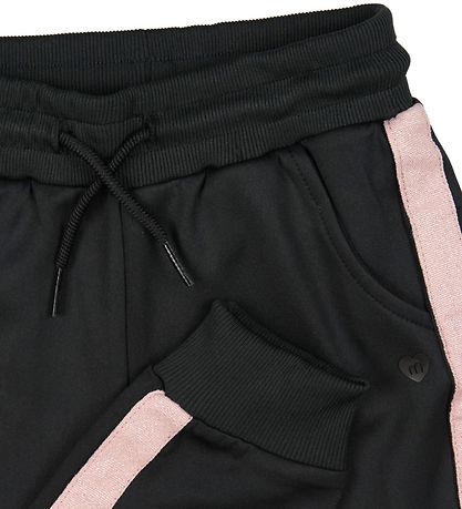 Minymo Trousers - Black w. Stripe