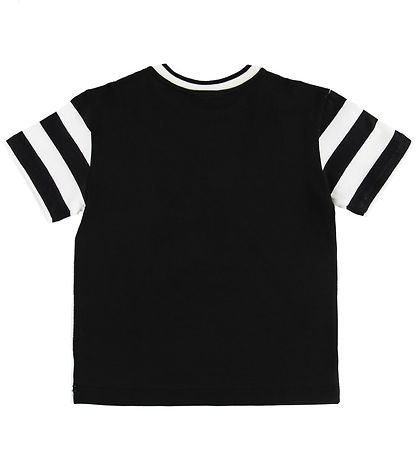Dolce & Gabbana Stuttermabolur - Svart/Hvítur M. Panda