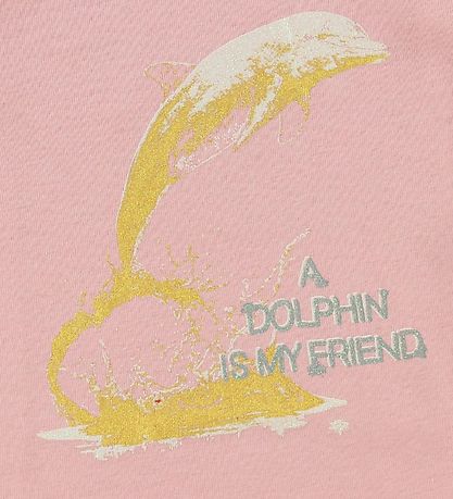 Wheat T-Shirt - Mellow Rose m. Delphin