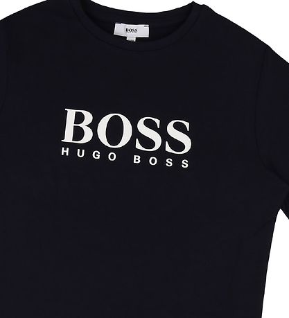 BOSS T-shirt - Navy w. Logo