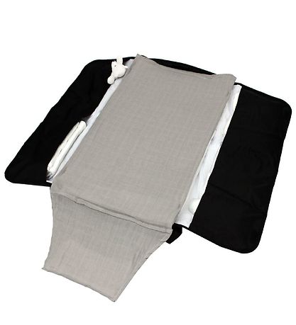 CAMA Copenhagen Spucktücher - 2er-Pack - 65x40 - Weiß/Grau