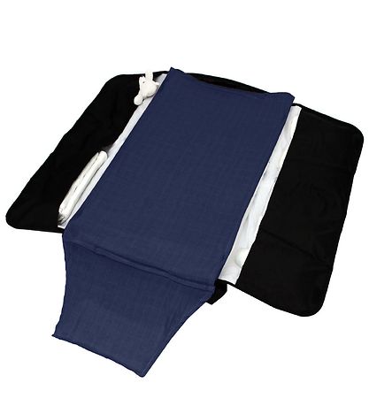 CAMA Copenhagen Spucktücher - 2er-Pack - 65x40 - Weiß/Navy