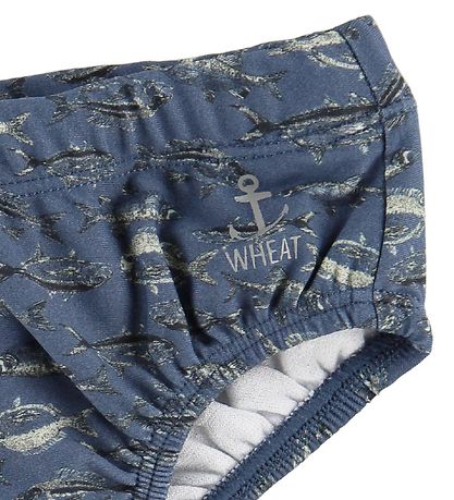 Wheat Swim Diaper - Magnus - UV50 - Bering Sea w. Fish