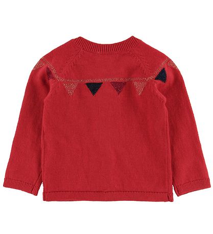 Gilet Noa Noa miniature - Rouge/Or av. Noeud Papillon