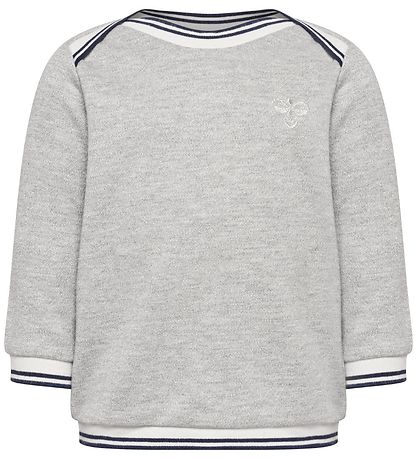 Hummel Pullover - HMLGinger - Graumeliert m. Glitzer