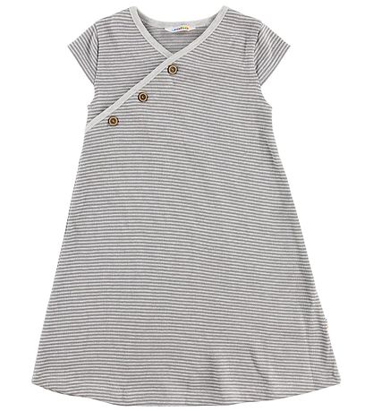 Joha Dress - Grey Striped