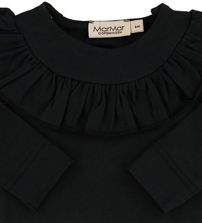 MarMar Bodysuit L/S - Bibbi - Jersey - Black