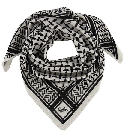 Lala Berlin Scarf - 95x45 - Triangle Trinity Classic S - Alabast