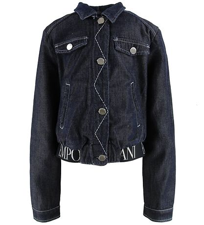 Veste Emporio Armani - Denim - Bleu Foncé
