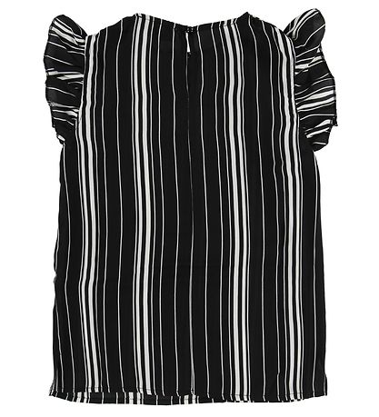 Hound T-shirt - Black/White Striped