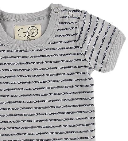 Gro Bodysuit S/S - Albi - Light Grey