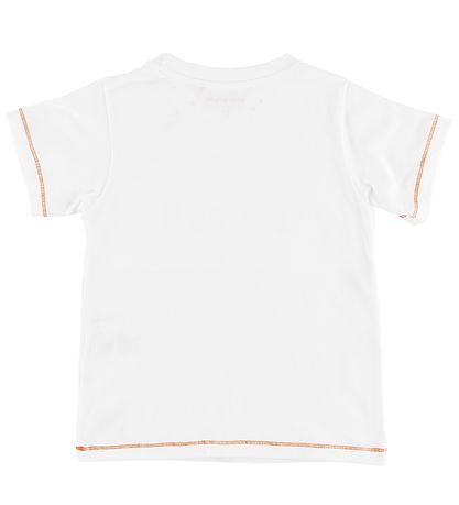 Mini A Ture T-Shirt - Simion - White m. Splash