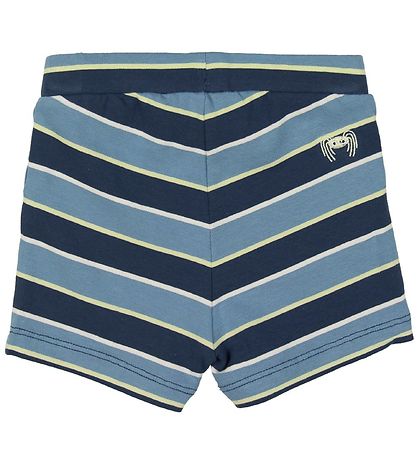 Minymo Shorts - Blårandig