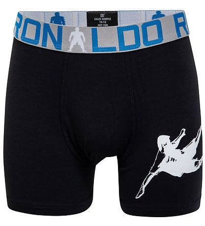 Ronaldo Boxers - 2-Pack - Black w. Print
