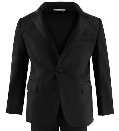 Dolce & Gabbana Jakkaföt - Ull/Viscose - Svart