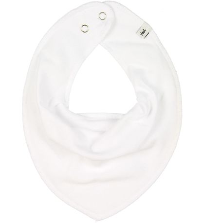 Pippi Baby Teething Bib - Pointy - 5-Pack - White/Grey Melange/B