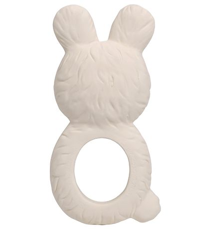 A Little Lovely Company Teether - Rabbit - White