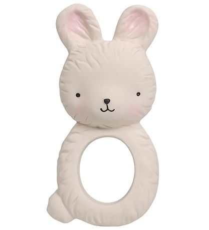 A Little Lovely Company Teether - Rabbit - White