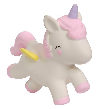 A Little Lovely Company Teether - Unicorn - White