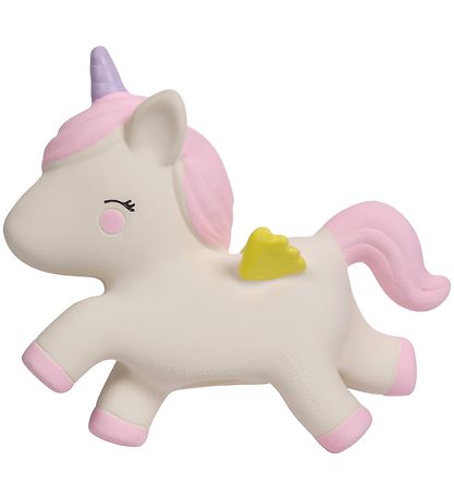 A Little Lovely Company Teether - Unicorn - White