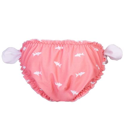 Petit Crabe Bikini Trosor m. Rosett - Gia - UV50+ - Korall