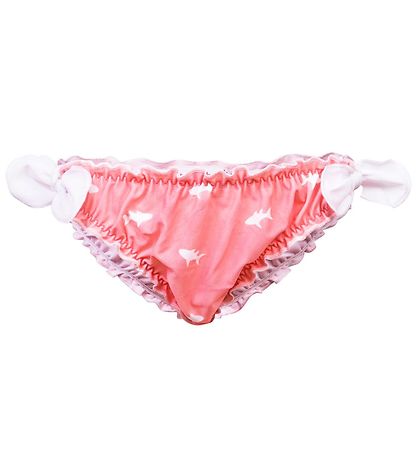 Petit Crabe Bikini Trosor m. Rosett - Gia - UV50+ - Korall
