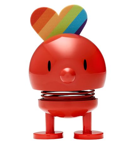 Hoptimist Baby Bumble - Rainbow - 7 cm - Red