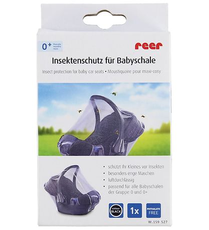 Reer Mosquito Net - Car Seat - Black