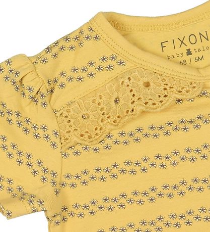 Fixoni Stuttermabolur - Rattan M. Blóm