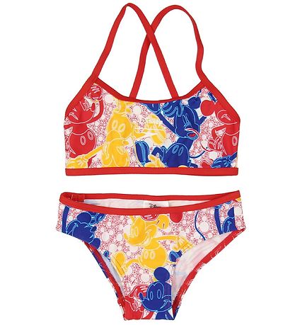 Speedo Bikini - Mickey Mouse - Rot/Weiß
