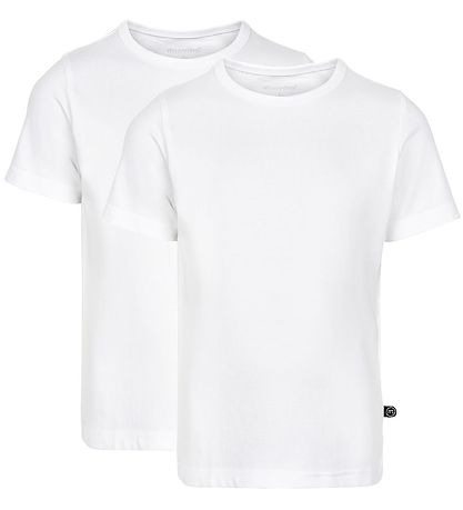 Minymo T-Shirt - 2er-Pack - Weiß
