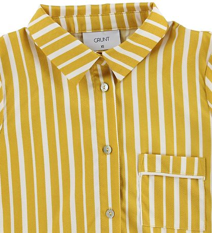 Grunt Shirt - Sofia - Yellow Striped