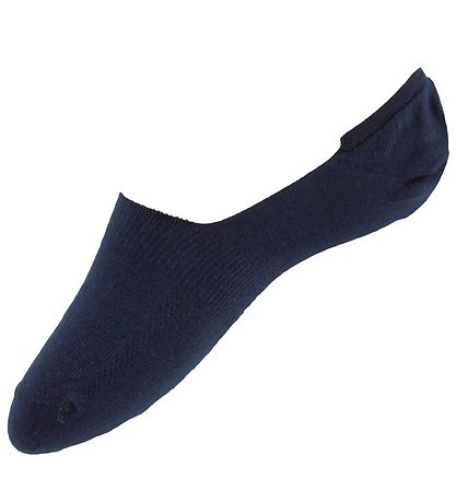 Levis Footie Socks - 2-Pack - Low Rise - Navy/Denim Striped