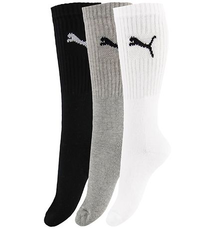 Puma Strumpor - 3-pack - Sport - Vit/Gråmelerad/Svart