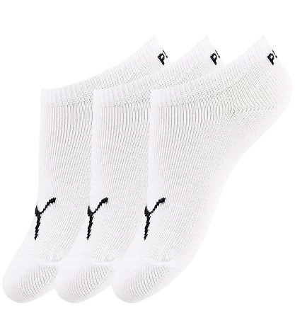 Puma Ankle Socks - 3-Pack - Invisible - White