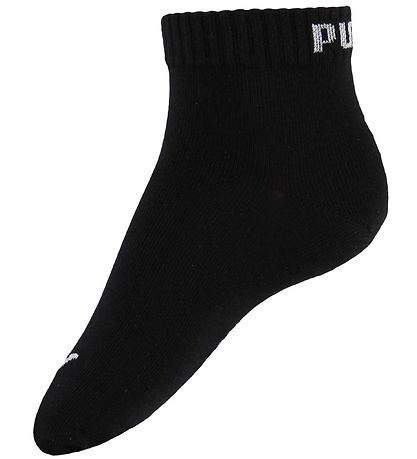 Puma Ankle Socks - 3-Pack - Quarter Plain - Black