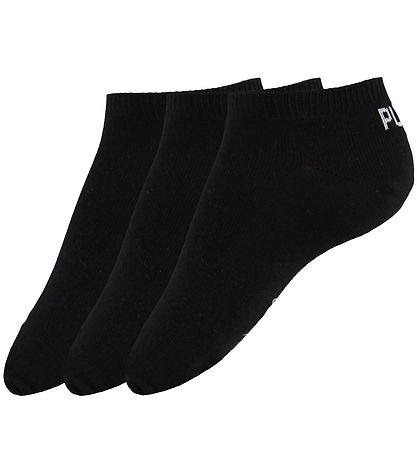 Puma Ankle Socks 3 Pack Sneaker Plain Black KW SK
