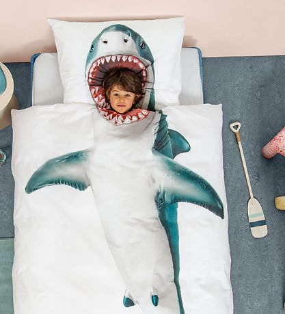 Snurk Sängkläder - Vuxen - Shark!