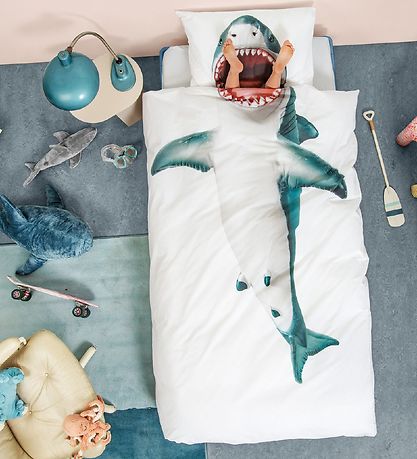 Snurk Sängkläder - Vuxen - Shark!