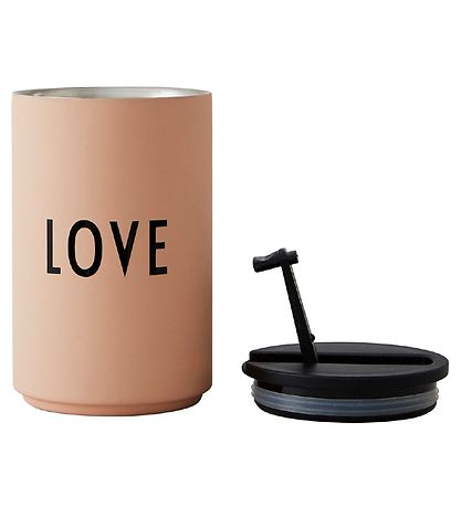 Design Letters Termo - 350 ml - Love - Rosa