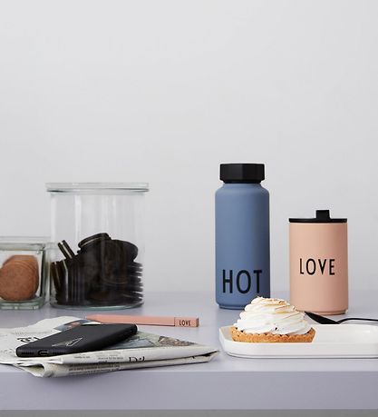 Design Letters Termo - 350 ml - Love - Rosa
