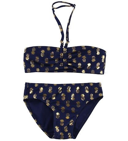 Color Kids Bikini - Numa - Navy w. Pineapples