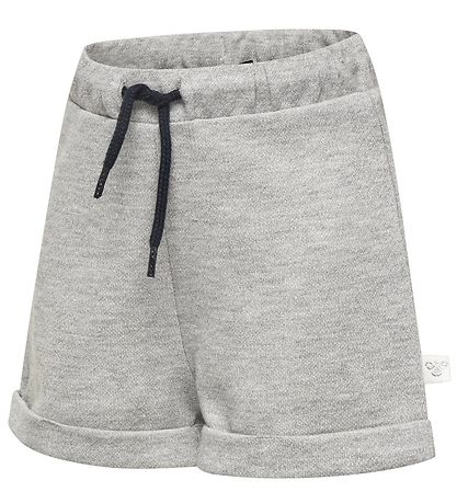Hummel Sweatshorts - HMLDemi - Graumeliert meliert m. Glitzer