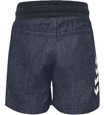 Hummel Stuttbuxur - HMLJaco - Blár Gallaefni