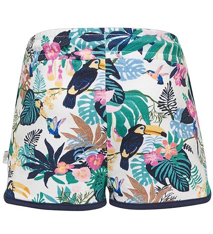 Hummel Shorts - HMLKaia - Hellgrün m. Blumen