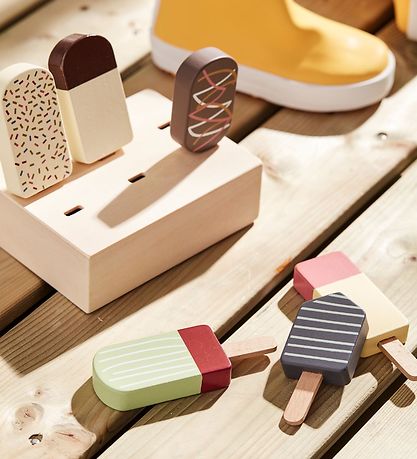 Kids Concept Lekemat - 7 stk. - Bistro - Ispinner