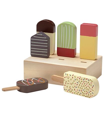 Kids Concept Lekemat - 7 stk. - Bistro - Ispinner