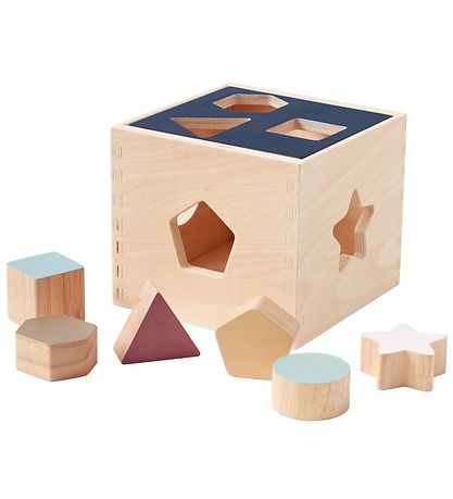 Kids Concept Shape Sorter - Aiden - Wood/Multicolour