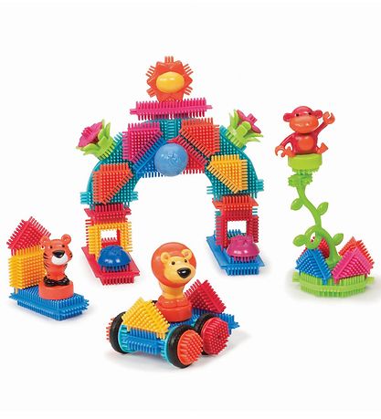 Bristle Blocks Box - 54 pcs - Jungle Adventure